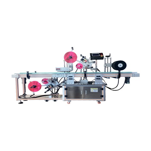 Hzpk Küçük Flakon Cam Plastik Şişe Otomatik Etiketleme Makinesi 
