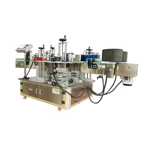 Fabrika Fiyatı Otomatik Yuvarlak Şişeler Soğuk Tutkal Kağıt Etiketleme Makinesi 