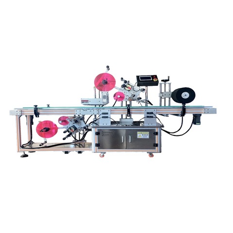 Düz Etiket Şişe Çantası için Masaüstü Manuel Yarı Otomatik Düz Yüzey Etiketleme Makinesi 