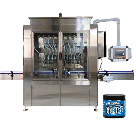 Otomatik El Temizleyici Jel Bulaşık Makinesi El Sabunu Alkol Dolum Makinesi ile Viskoz Sıvı 