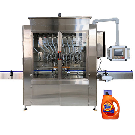 Otomatik Temizleme Solventi Su Yıkama Sıvısı Taşması Yerçekimi Dolum Kapatma Etiketleme Paketleme Paketleme Makinesi 