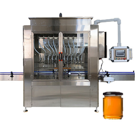 Otomatik 10 Nozul Sıvı Suyu / İçecek / Su / Süt Şişeleri Kapatma Etiketleme Makinesi Dolum 