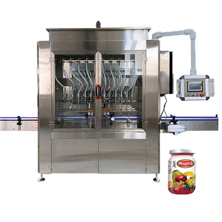 Tam Otomatik Krema / Fıstık Ezmesi / Kalın Yağ / Viskoz Sıvı Şişeleme Makinesi Domates Salçası Sıcak Sos Bal Kavanoz Ketçap Şişesi Dolum Kapak Etiketleme Makinesi 