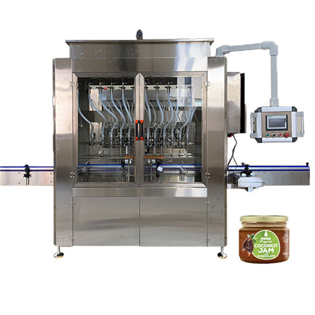 2 Yıl Garanti SUS 304 / 316L Otomatik Döner Meyve Şişelenmiş Suyu Sıcak Dolum Makinesi