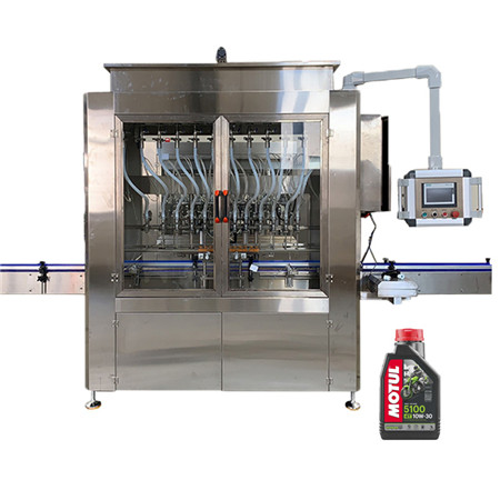 Fren Yağı Sıvı Anti Dondurucu Benzin Yağı Şişesi Paketleme Üretim Hattı için Motor Yağı Dolum Makinesi 