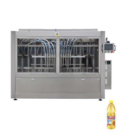Çok Kafalı 12 Nozul Sıvı Dolum Makinesi / İçecek Suyu için Otomatik Taşma Sıvı Şişe Dolgusu 