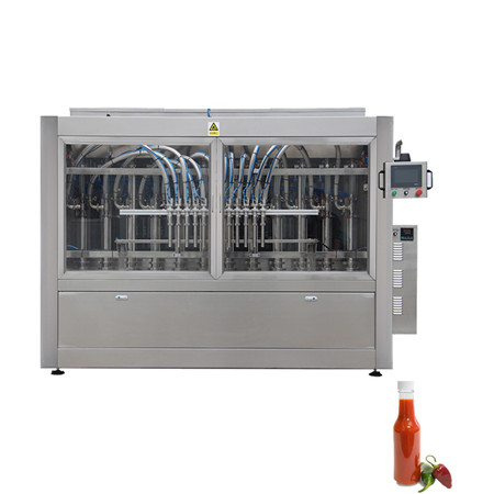 Otomatik PLC Kontrollü Servo Pistonlu Linertype Sıvı Şişe Yağ Dolum Makinesi Paketleme Hattı için Dolum Dolum Makinaları 