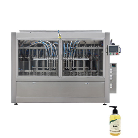 A02 Krem / Şampuan / İçecek / Su için Pnömatik Sıvı Macun Dolum Makinesi 