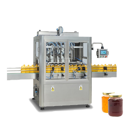 Semiauto Pnömatik Dikey Sıvı Sos Yapıştır Kremi Yüksek Viskoziteli Sıvı Dolum Makinesi 