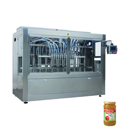 Otomatik 4 Nozul Sıvı Suyu / İçecek / Su / Süt Şişeleri Dolum Kapama Makinesi 