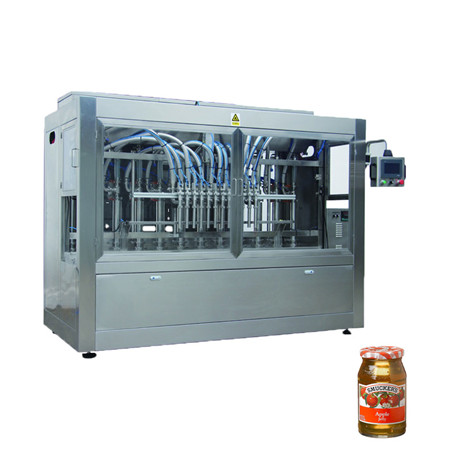 Yüksek Viskoziteli PLC Kontrollü Otomatik Çamaşır Deterjanı / El Dezenfektanı / Sıvı Sabun Dolum Makinesi 