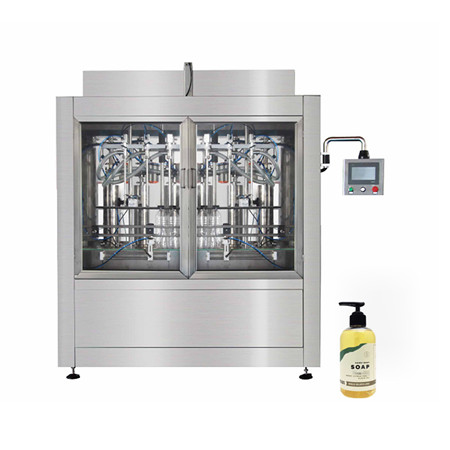 Otomatik 6 Kafalı Cam Şişe Mineralli Kozmetik Su İçecek Krema Yağı Yoğurt Suyu Sıvı Dolum Kapatma ve Etiketleme Makinesi (GT6T ve CDXGZ-1) 