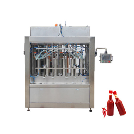 Şişelenmiş Domates Suyu Tozu Reçel Baharatlı Sos Motoru Yemeklik Yağ Sıvı Şeker Pastası Bal Gıda Otomatik Paketleme Makineleri Dolum Sızdırmazlık Paketleme Etiketleme Makinesi 