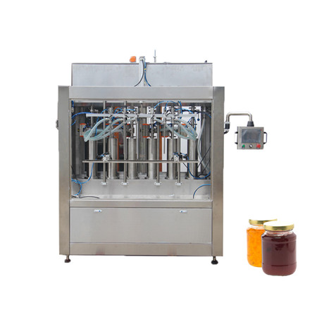 Otomatik Cam Şişe Soda Köpüklü Su Bira Bira Fabrikası Şarap Sıcak Suyu Çay Kahve Süt Sosu Bal Enerji İçeceği Şişeleme Şurubu Dolum Kapatma Kapatma Makinesi 