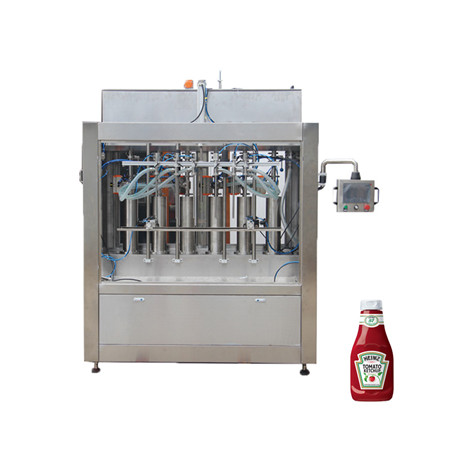 Otomatik El Yıkama Sıvı Şampuan Temizleme Deterjanı Santizer Yemeklik Yağ Plastik Şişe Volumetrik Pistonlu Dolum Şişeleme Kapatma Makinesi 