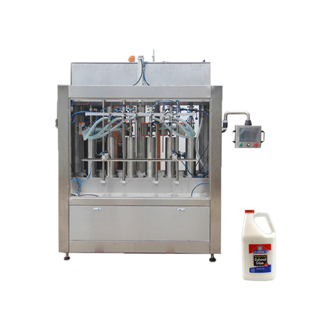 Otomatik Alkol / Kimyasal Dezenfektan / Dezenfektan / Çamaşır Suyu / Temizleme Sıvısı / Süt / Sirke / Su Şişesi Yerçekimi Dolum Kapatma Etiketleme Paketleme Dolgu Makinaları 