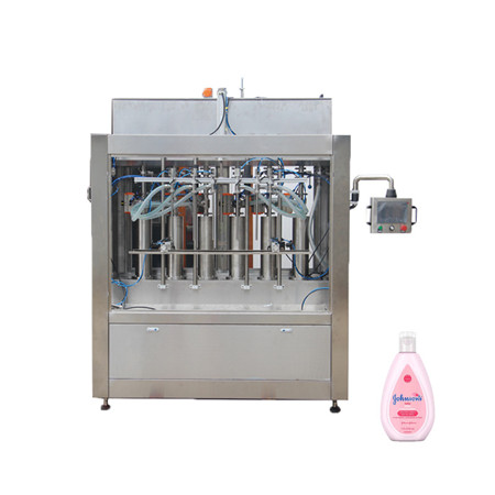 Yarı Otomatik Peneumatic Çift Meme Meşrubat Maden Suyu Paketleme Makinesi Ambalajı Şişe Suyu için Yatay Küçük Suyu Sıvı Dolum Makinesi 
