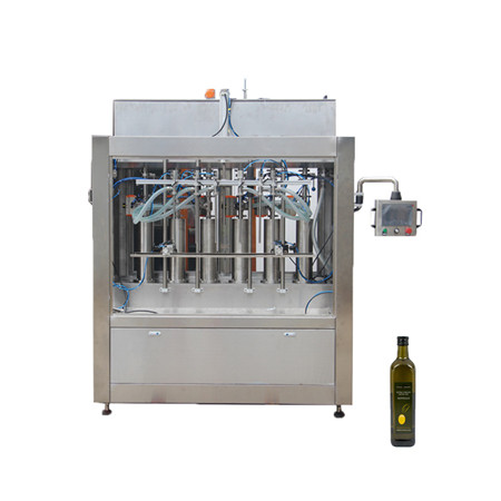 Plastik Şişelenmiş Viskoz Sıvı Dolgu Cbd Zeytinyağı için Otomatik Viskoz Sıvı Dolum Makinesi 
