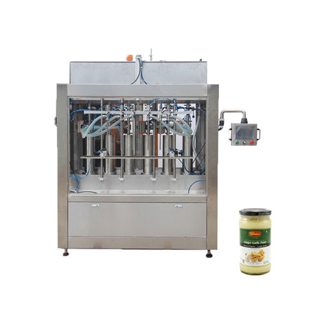 Otomatik Sıvı Yüksek Viskoziteli Sıvı Sabun Bulaşık Yıkama Sıvısı Kalın Sıvı Karıştırma Dolum Makinesi 