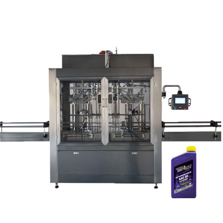 Plastik Şişelenmiş Viskoz Sıvı Dolgu Cbd Zeytinyağı için Otomatik Viskoz Sıvı Dolum Makinesi 